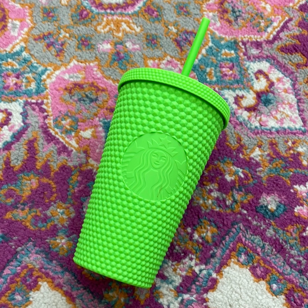 Starbucks lime green grande tumbler